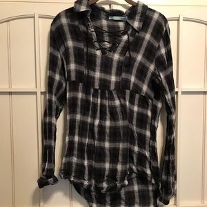 Maurice’s Plaid Long Sleeve
